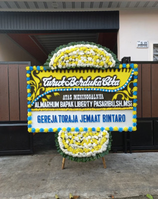 Papan Bunga Duka di Murung Raya
